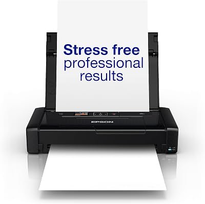 Epson WorkForce WF-110W Portable A4 Inkjet Printer