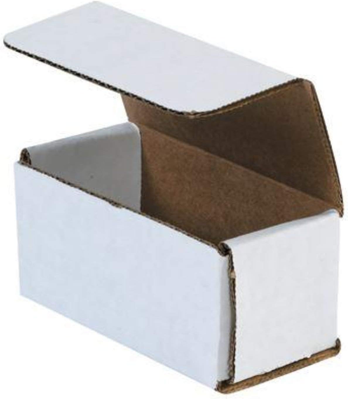 4x2x2 White Corrugated Shipping Mailer Packing Box Boxes (Pack of 200) Office