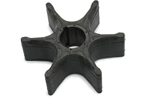 MARKGOO Water Pump Impeller 6E5-44352-01-00 for Yamaha 2/4 Stroke Outboard V4 V6 75 90 115 130 150 175 200 225 250 300 HP Boat Motor Engine Parts Replacement Sierra 18-3071 6E5-44352-00-00