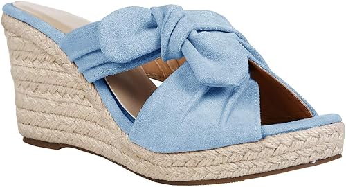 slip on platform wedges