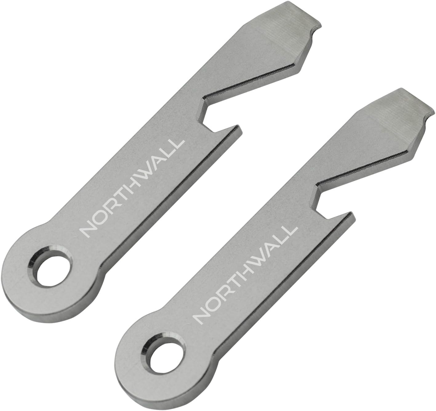 Keychain MultiTool, Northwall 4in1 MultiPurpose Pocket Tool [Bottle Opener, Flat Head Screw