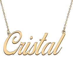 HUAN XUN Customized Custom Simple Any Name Necklace