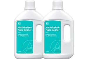 Floor Cleaning Solution 2 Bottles 1L, Compatible with Dreame W10/L10s Ultra/L20 Ultra/L40 Ultra/X30 Ultra/X40 Ultra/D9 Max/D1