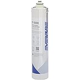 Pentair Everpure EF-3000 Full Flow Filter Cartridge, EV985750 | Full Flow, 3,000-Gallon Capacity, 2.2 gpm, 0.5 Micron, Reduces Lead and Microplastics, No Extra Faucet;