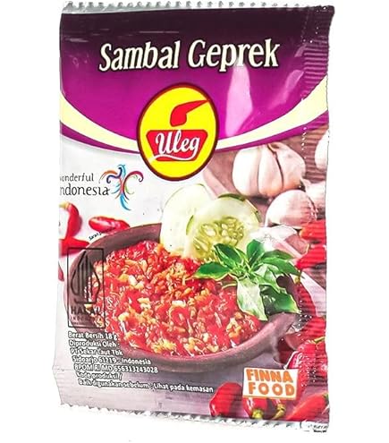 Amazon.com : Finna Uleg Sambal Terasi (Chili Shrimp Paste), 190