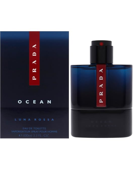 Amazon.com : Prada Luna Rossa CARBON for Men Eau de Toilette Spray