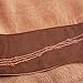 Paseo Road by HiEnd Accents | Barbwire Embroidered 3 Piece Western Rustic Bathroom Towel Set, Mocha Cabin Themed Towels with Embroidery, Lodge Bath Towel, Hand Towel and Finger Towel
