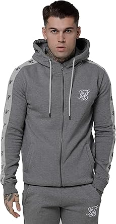 sik silk grey hoodie