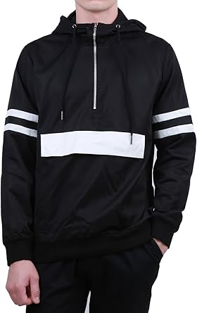 half hoodie jacket