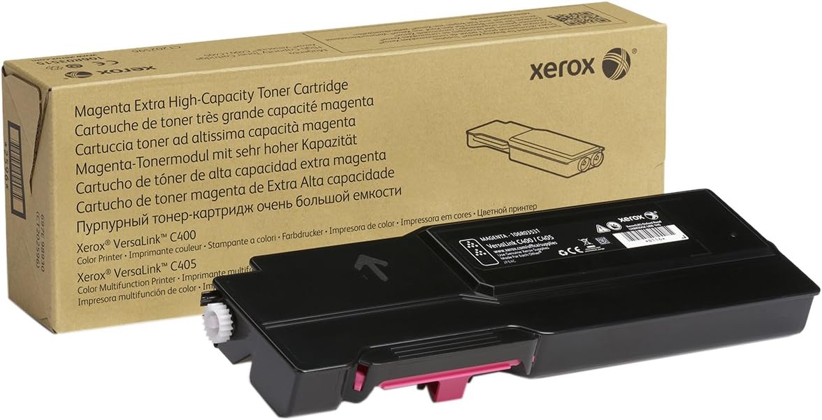 Xerox Genuine VersaLink C400 / C405 Magenta Extra High Capacity Toner Cartridge (8,000 Pages) - 106R03531