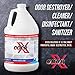 Odor-X (1 Gallon) Industrial Strength, All-Purpose Stain and Odor Remover - Eliminate Pet Urine, Smoke, and Skunk Smells from All Surfaces