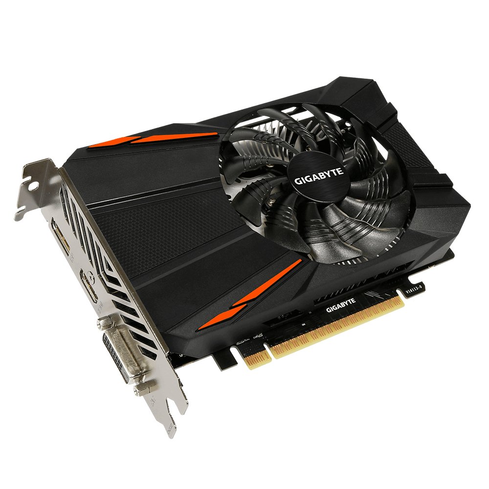 GIGABYTE Graphics Card - GeForce GTX 1050 Ti, OC 4GB GDDR5 Image GIGABYTE Graphics Card - GeForce GTX 1050 Ti, OC 4GB GDDR5 Image