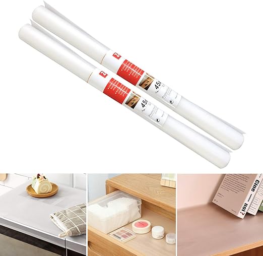 Homealexa Kitchen Drawer Liner 2 Rolls 45 200cm Shelf Liner