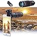 Telephoto Lens,18X Telephoto Zoom Lens Kit,Optical Camera Telescope Zoom Lens Attachment + Universal Clip + Phone Holder + Tripod for iPhone, Samsung Most Smartphone