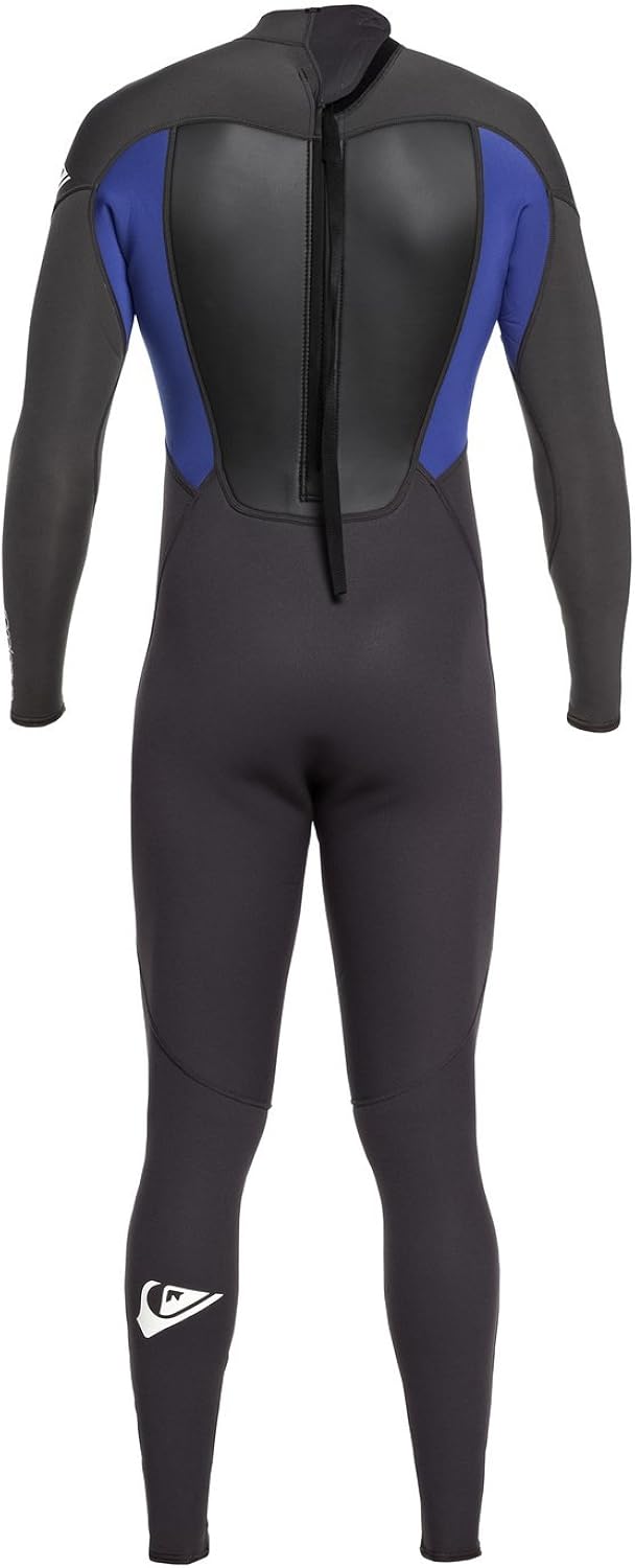 Quiksilver Mens 3/2Mm Prologue Back Zip Wetsuit for Men Back Zip
