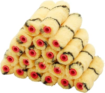 ProDec Big Box 20 Pack 4" Mini Paint Rollers for Emulsion Smooth Finish
