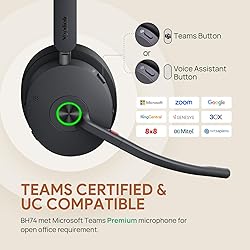 Yealink BH74 ANC Wireless Bluetooth Headset with