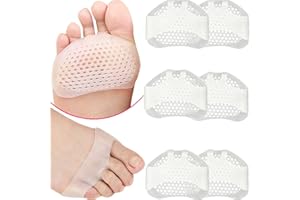 Metatarsal Pads for Women 6 pack, Upgrade Ball of Foot Cushion, Metatarsal Foot Pads for Pain Relief, Soft Forefoot Pad Foot 