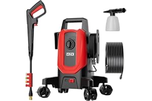 MZK Pressure Washer, Power Washer with Foam Cannon High Pressure Washer for Cars, Fences, Patios, Decks, Patios and Driveway Powerwasher