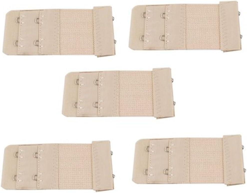 5PCS of Women's Elastic Bra Lingerie Extenders Straps in Different Colors