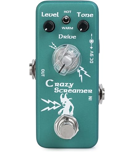 Amazon.com: Current Shriek Overdrive Guitar Effect Pedal Classical
