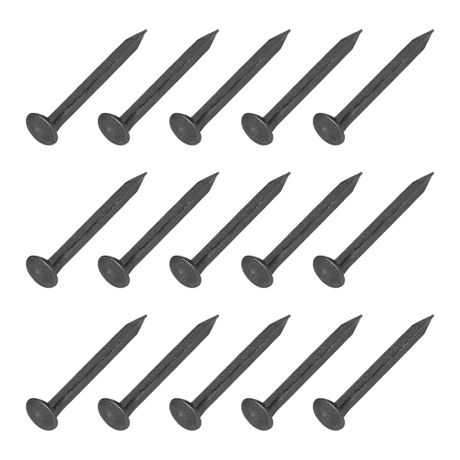METALLIXITY Nails Tacks (4x19mm) 500pcs, Metal Hardware Nails Studs - for Woodworking, Furniture, Shoes, Conveyor Belt Repair — image 1