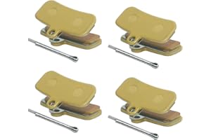 BEIENZ 4-Pack Front and Rear Disc Brake Pads Replacement for Surron Light Bee X/S, Segway X160 X260, Talaria Sting R MX3 MX4 Electric Dirt Bike Parts