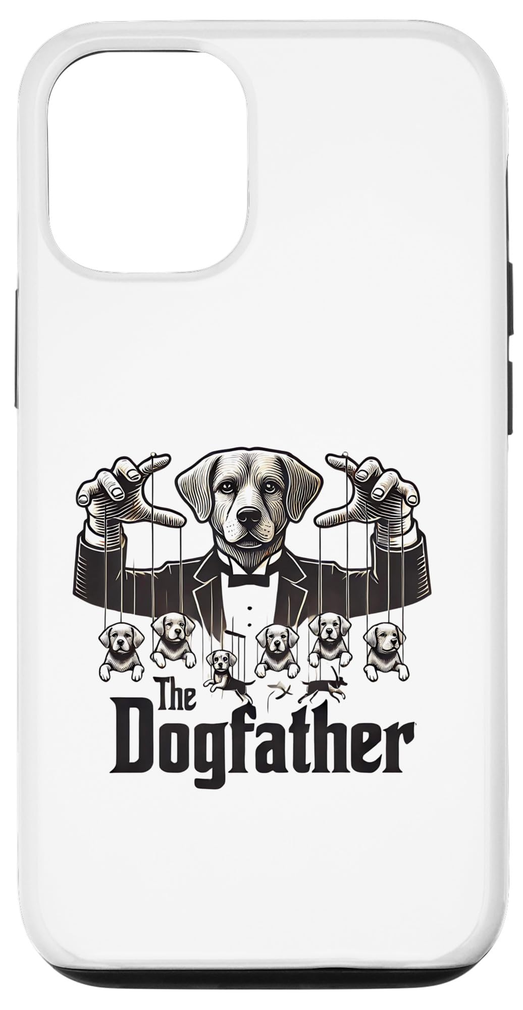 iPhone 13 Pro The Dogfather Puppeteer Pooch Design Case