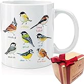 SUUURA-OO Funny Nice Bird Mug - Novertly Bird Watching Gift, Get Well Soon Gift for Cancer Survivor