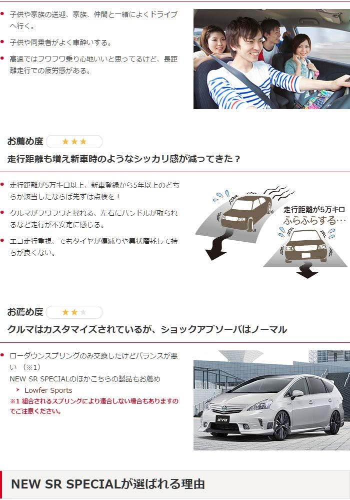 無料長期保証 Kyb New Sr Special 1台分 レガシィ ツーリングワゴン Br9 09 05 Ns 激安ブランド Nuclineers Com