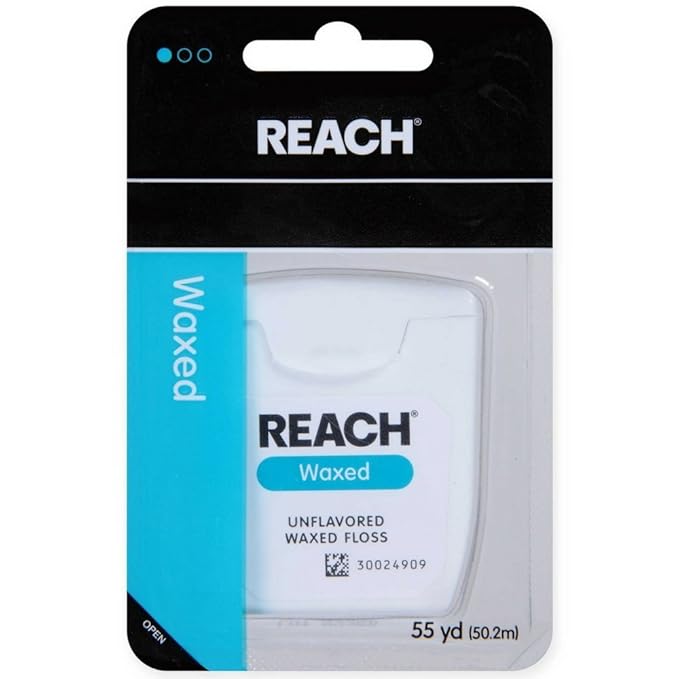 Johnson And Johnson Reach Waxed Dental Floss 55 Yards ( Pack of 6 ) Amazon.co.uk Health