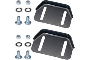 CheeMuii 784-5580 784-5580-0637 Skid Shoe Set 2 Pack Snow Thrower Slide Plate Shoes for Cub Cadet MTD Troy Bilt Storm Snow Boss 524 826 Snowthrower Snowblower