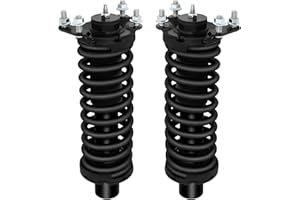 SCITOO Front Complete Strut Coil Spring Assembly Replacement for 171577L 171577R Fit for 2007-2011 for Dodge Nitro, 2002-2012 for Jeep Liberty (Excludes Diesel Models)
