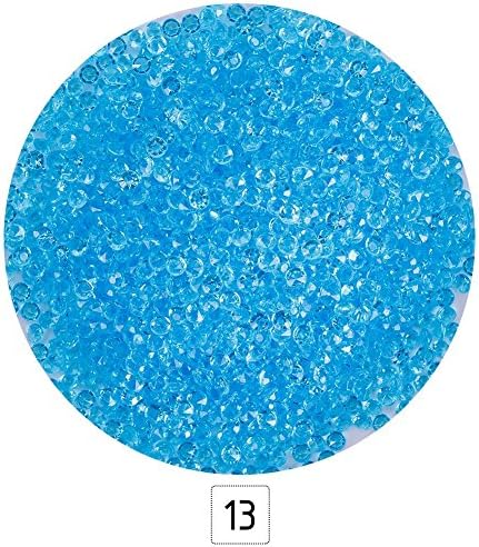 Teabelle 2000PCS 4.5MM Acrylic Table Confetti Decor Wedding Party Supplies Throwing 13(Sky Blue)