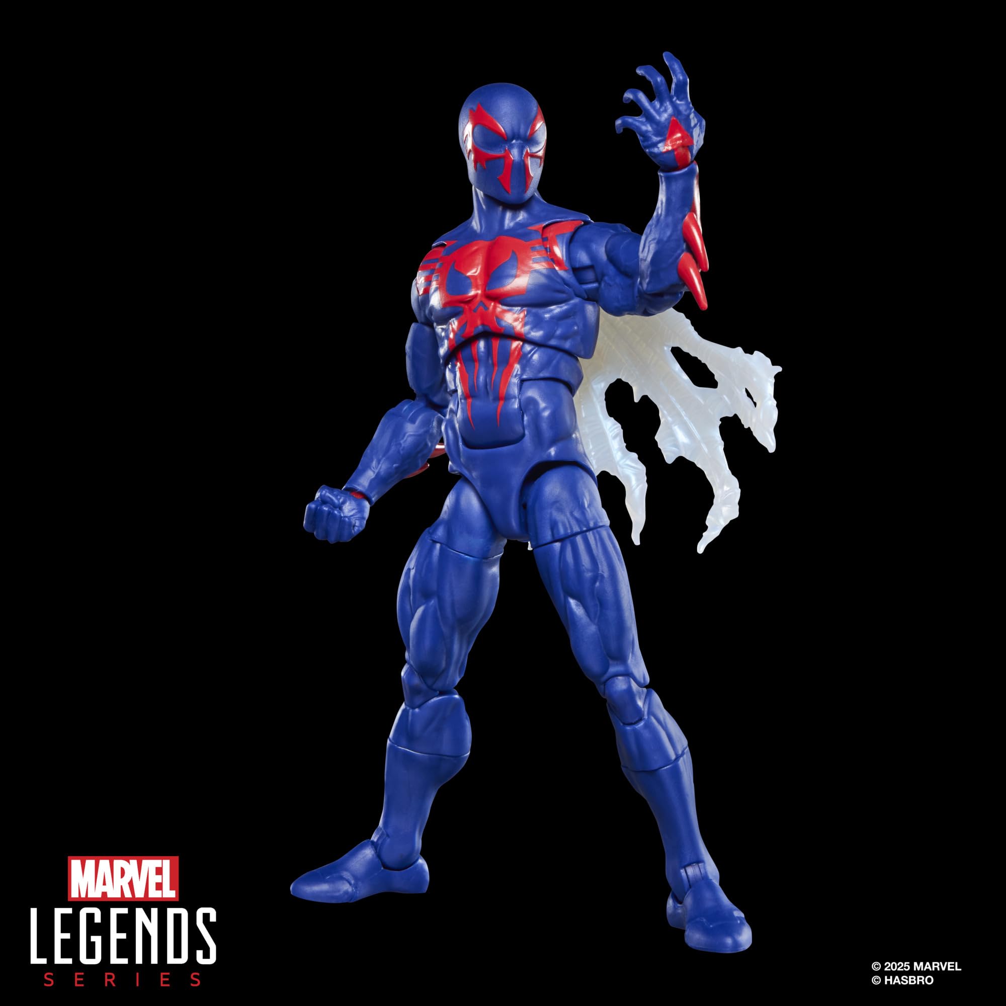 SPIDER-MAN Marvel Legends Series 2099, Retro Cardback Comics Collectible 6-Inch Scale Action Figure