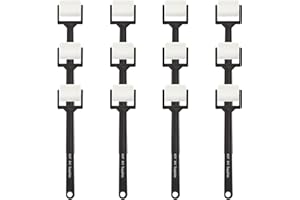 XDT ART SUPPLIES XDT 1Inch Foam Roller & Sponge Roller 12Pcs Set – Multi-Purpose Paint Rollers for Painting, Staining & Crafting – Small Foam Paint Rollers Tools