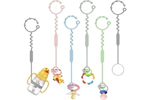 DULUDULU Toy Safety Straps Silicone for Baby (Blue)