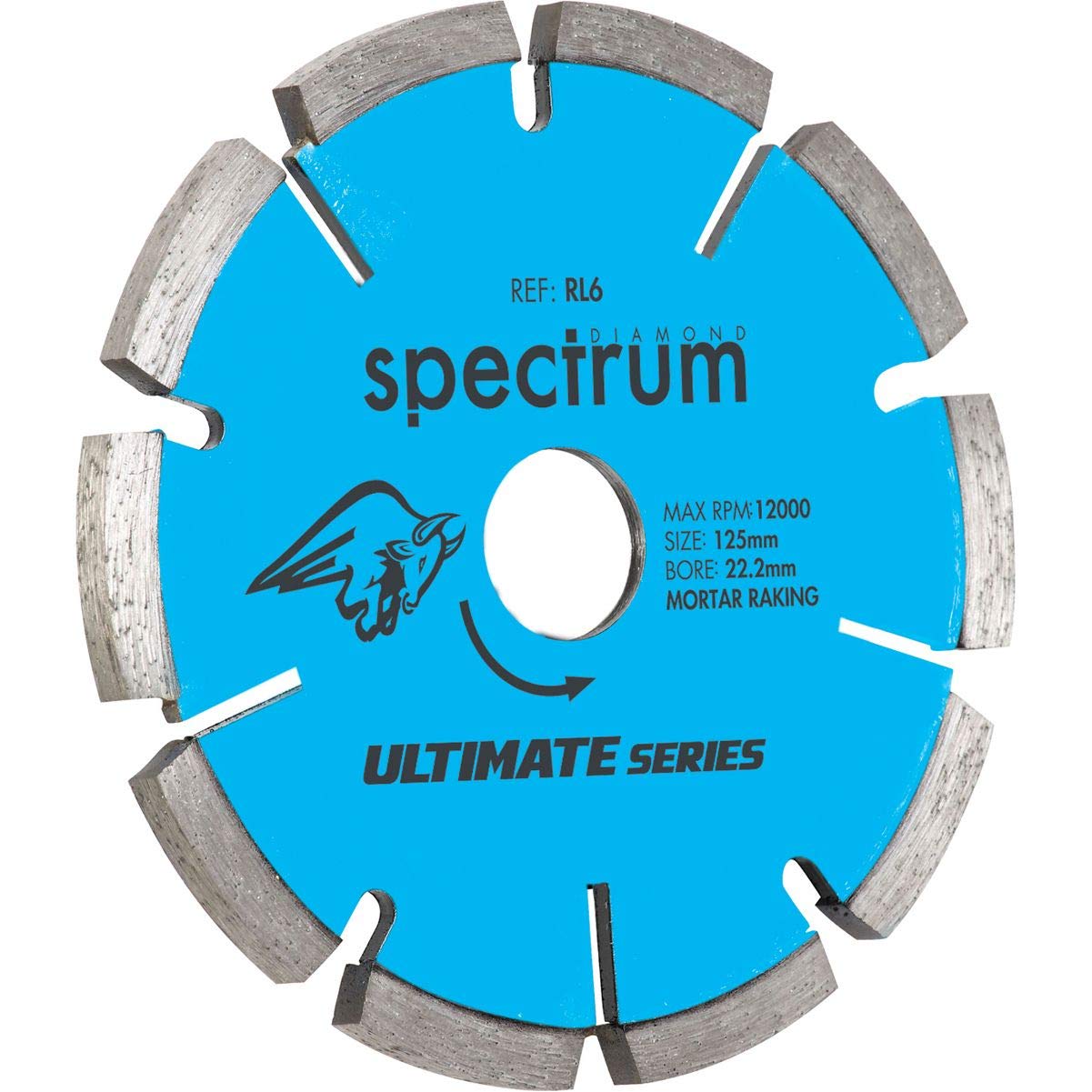 Spectrum Ultimate + Dia Blade Mortar Raking - 115/22.23mm