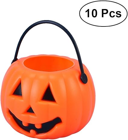 Amazon Com Bestoyard 10pcs Mini Pumpkin Buckets Halloween Candy Basket Trick Or Treat Bucket Halloween Party Supplies Orange Home Kitchen Amazon Com Bestoyard 10pcs Mini Pumpkin Buckets Halloween Candy Basket Trick Or Treat Bucket Halloween Party Supplies Orange Home Kitchen