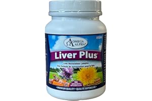 Liver Health Supplement with Milk Thistle (Chardon Marie) for Flush, Boost and Protection, Milk Thistle Supplement for Fatty 