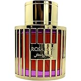Maison d'Orient Rosa Rosa Eau de Parfum 3.4 oz - Bitter Sweet Floral Womens Perfume with Vanilla Sugar and Musk Accords All Day Wear loved for its long lasting trail and compliment catching aroma