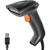 ONEWSCAN 2D Barcode Scanner QR Code Scanner Handheld USB Wired Scanner