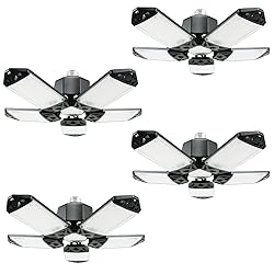 160W LED Garage Light 4Pack, 16000 Lumen Ceiling