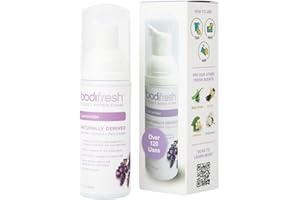 Bodifresh Toilet Paper Foam, Liquid Wet Wipe | Plant-Based, Eco Friendly Flushable Wet Wipe Alternative with Aloe & Vitamin E | Lavender (1 Pack)