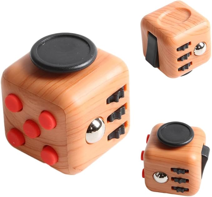 Fidget Dice Toy 6 Sides Release Stress Anxiety and Relax for Children