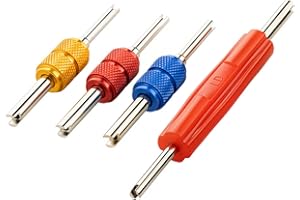 ROSY PIXEL Diking R134A R12 A/C HVAC Air Conditioner Schrader Valve Stem Core Remover Tool (Remover Tool)