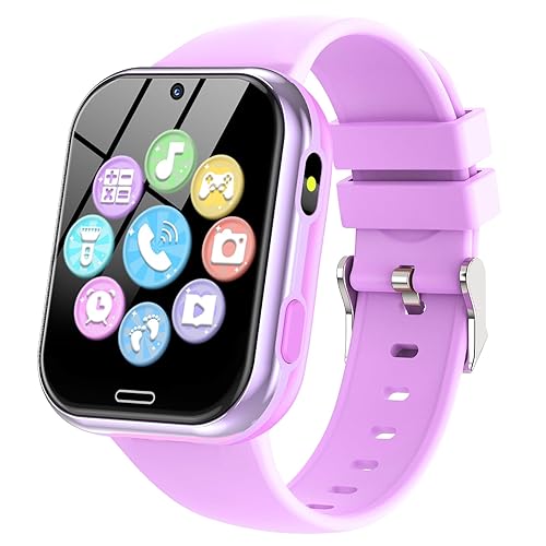 Smart Watch for Kids Gift for Girls Toys Age 6-8 Kids Game Smart Watches  for Boys 8-10 with 24 Games Video Camera Music Alarm Educational Birthday 
