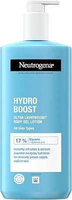 Hydro Boost - Crema idratante ultra leggera con acido ialuronico, per pelli normali e secche, 400 ml