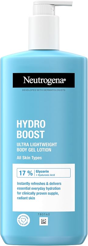 Hydro Boost - Crema idratante ultra leggera con acido ialuronico, per pelli normali e secche, 400 ml — foto 1 di 8