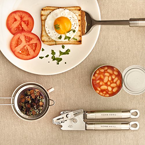 image for HomeHero Kitchen Cooking Utensils Set - Kitchenware 29-Pieces Stainles